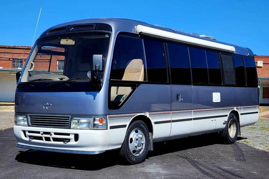 1994 Toyota Coaster sold at auction for $17,000