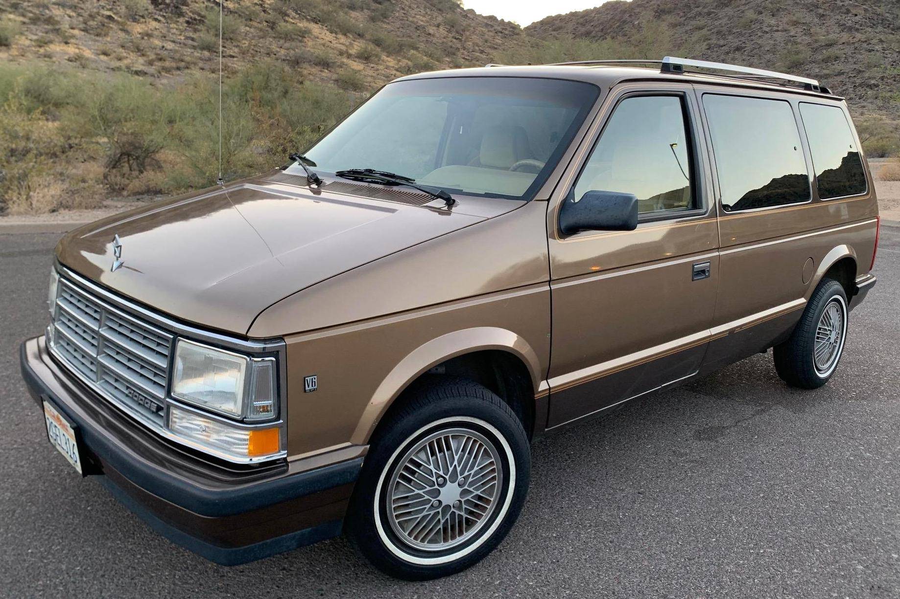 1988 Dodge Caravan sold at auction for $4,500