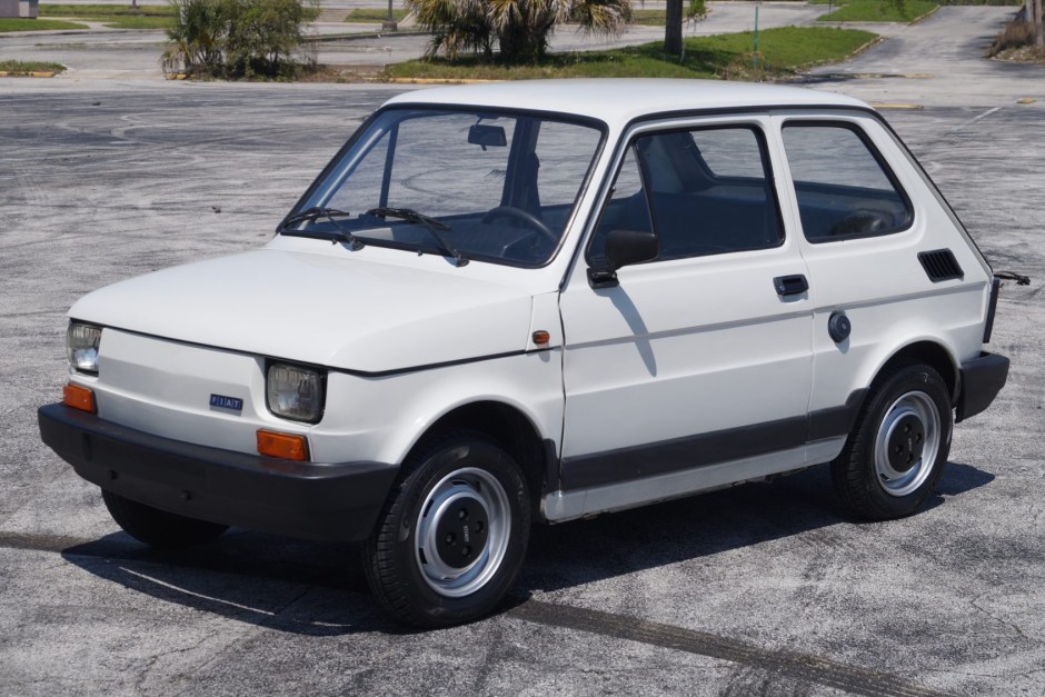 1986 Fiat 126 sold at auction for $7,400