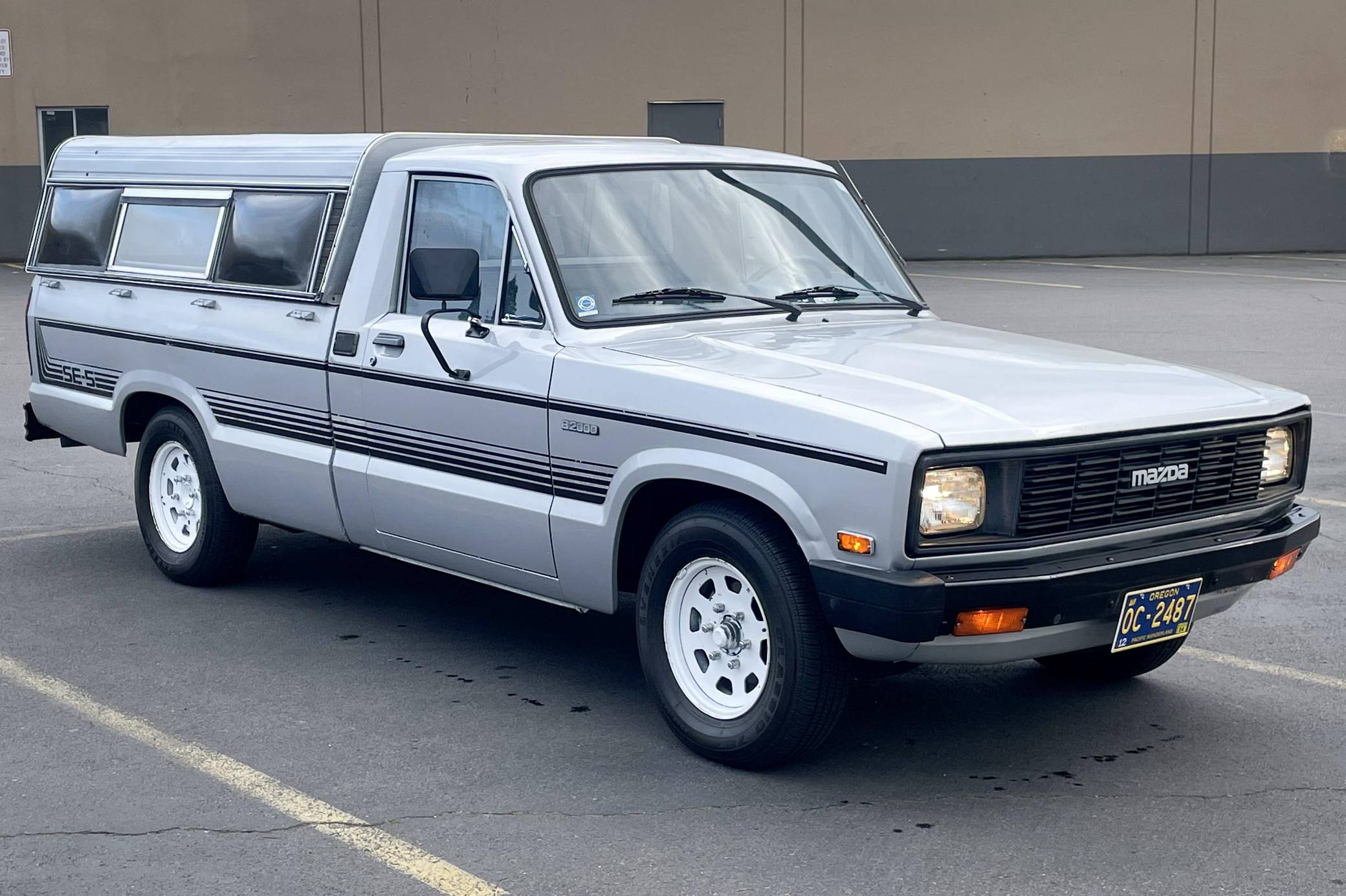 1984 Mazda B2000 sold at auction for $5,755
