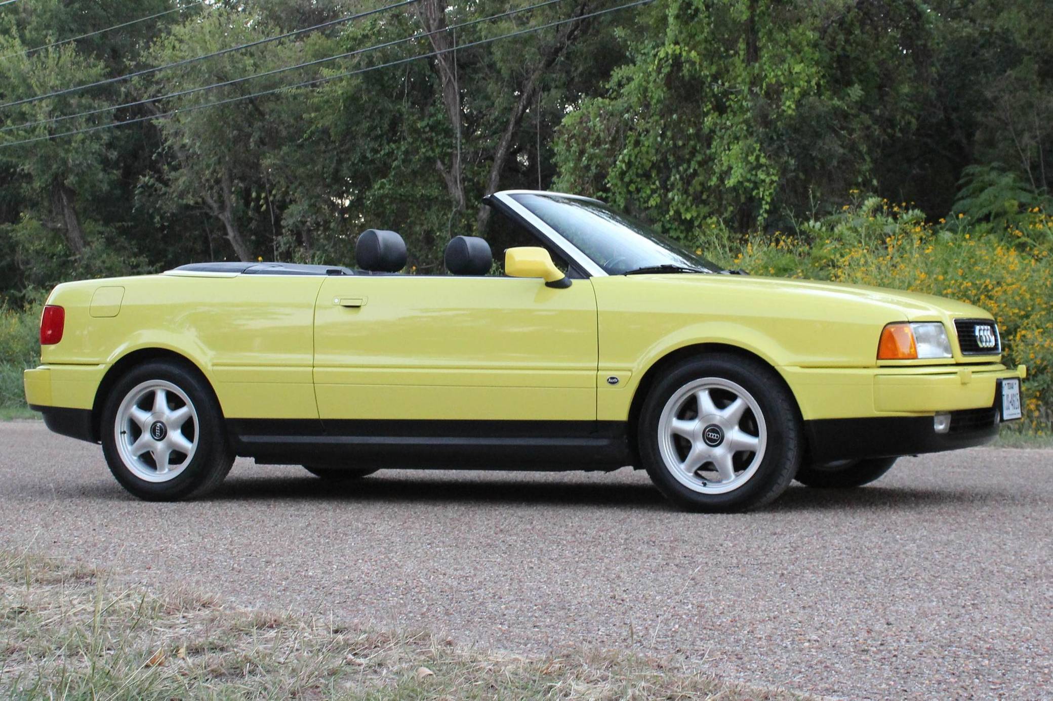 1997 Audi Cabriolet sold at auction for $10,100