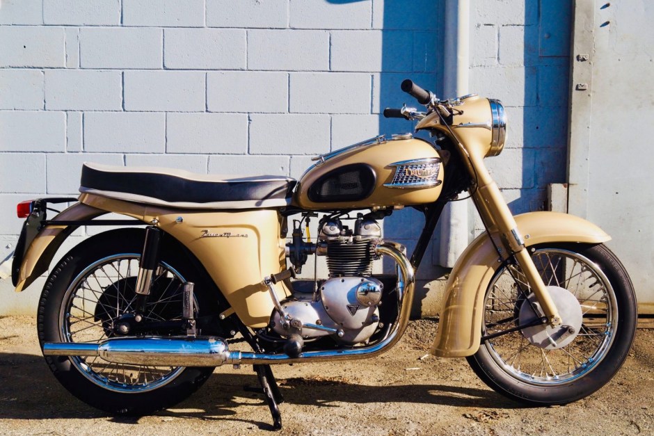1964 Triumph 3TA sold at auction for $4,500