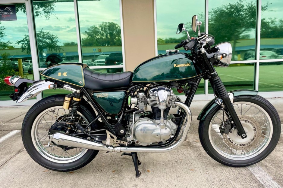 2001 Kawasaki W650 sold at auction for $5,300