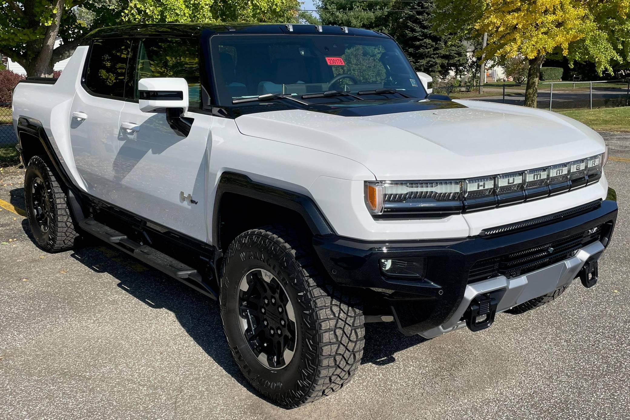 2023 Hummer EV sold at auction for $111,000