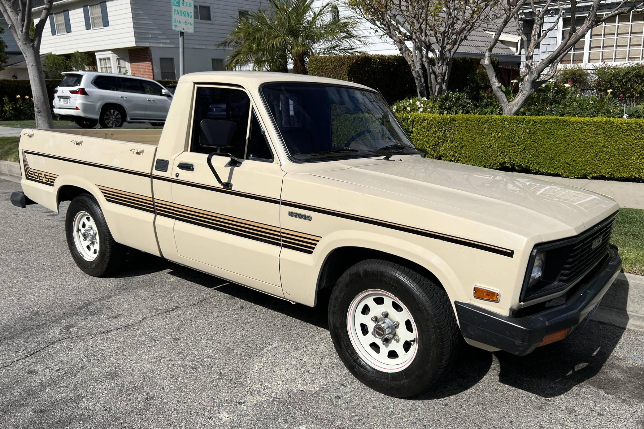1984 Mazda B2000 sold at auction for $6,000