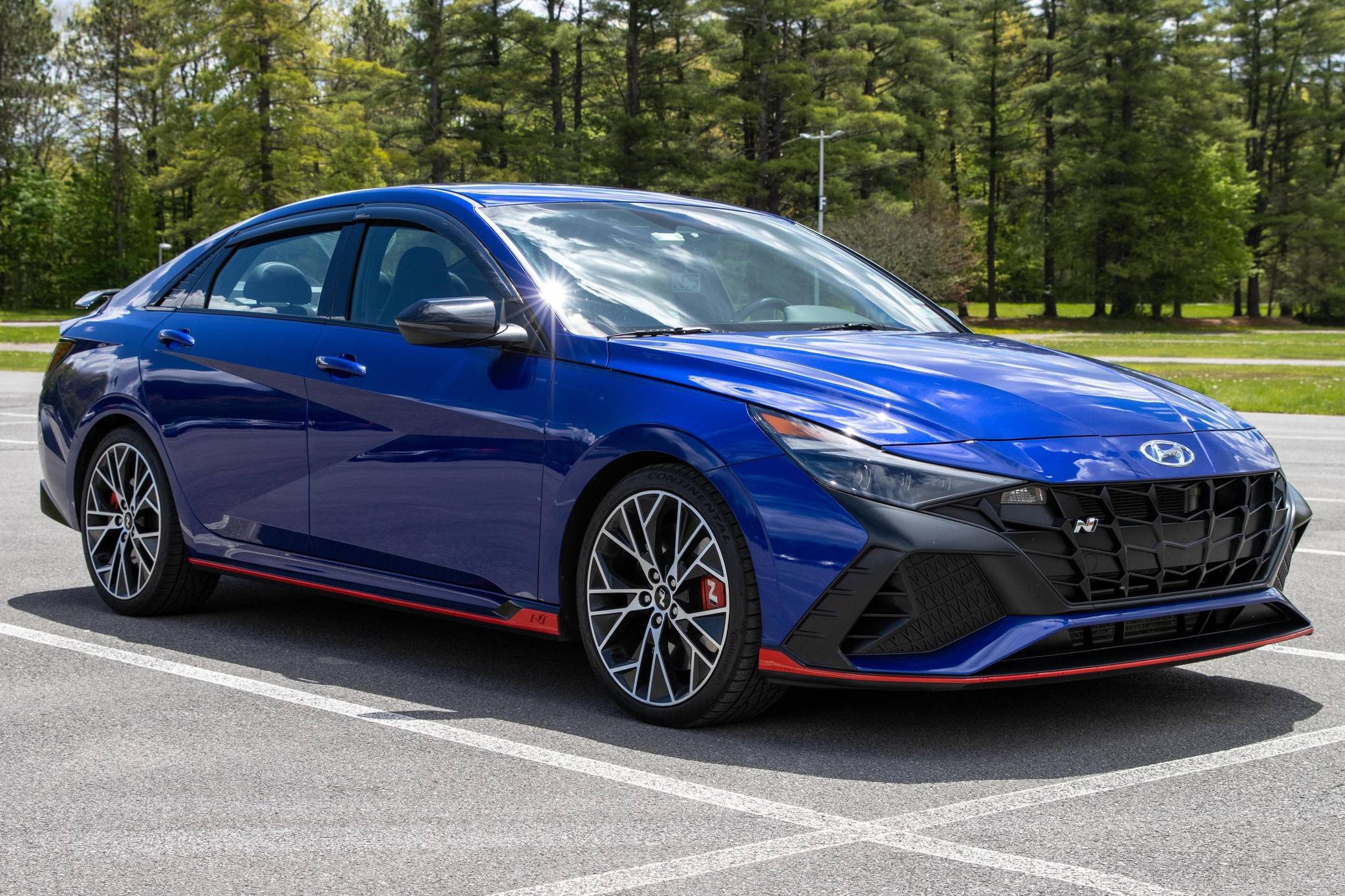 2022 Hyundai Elantra sold at auction for $24,024