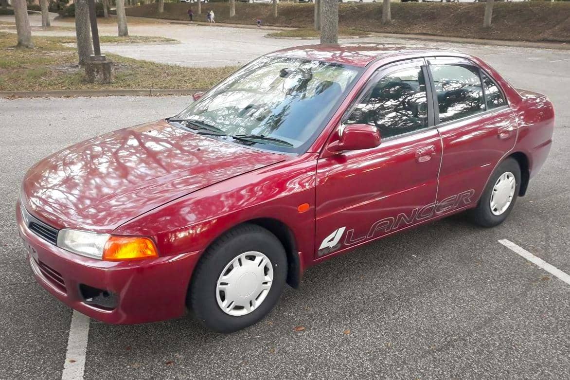 1996 Mitsubishi Lancer sold at auction for $4,500