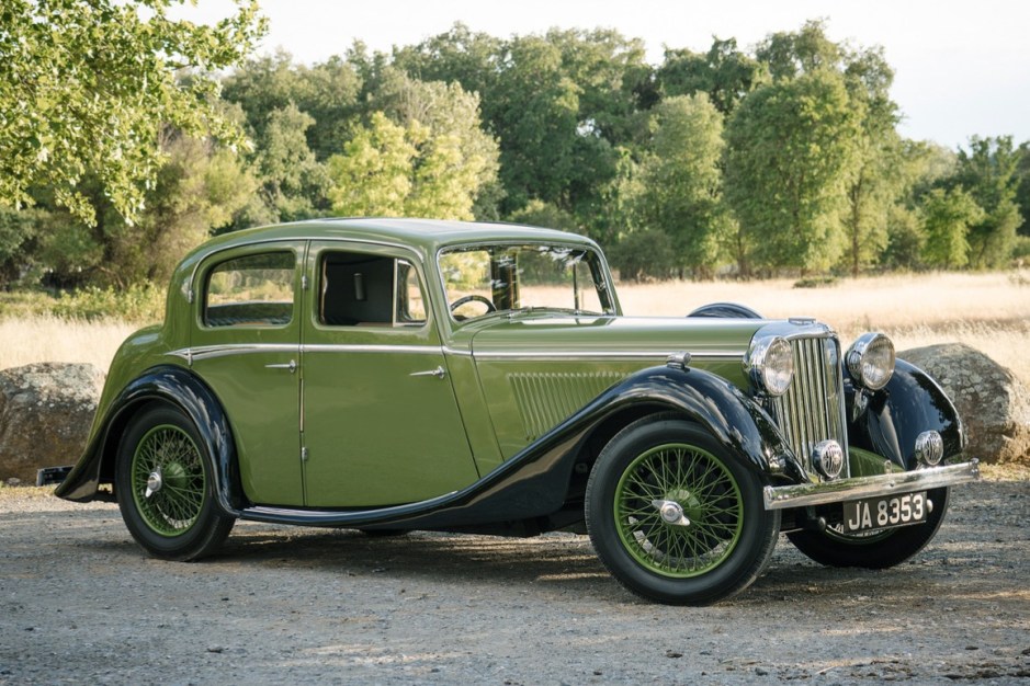 1937 Jaguar Mk IV sold at auction for $50,000