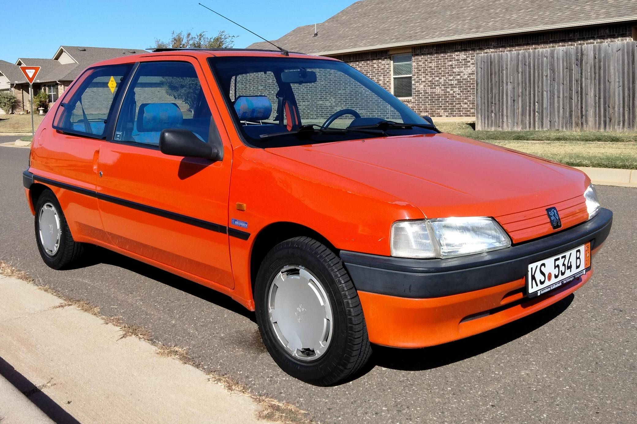 1996 Peugeot 106 sold at auction for $5,500