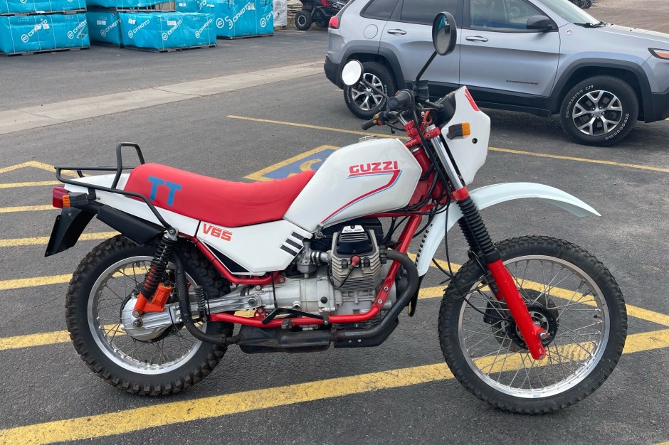 1986 Moto Guzzi V65 sold at auction for $6,100