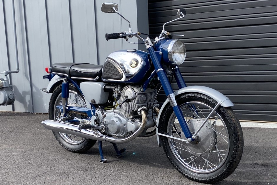 1962 Honda CL72, CB72, CA72, & C72 sold at auction for $5,500