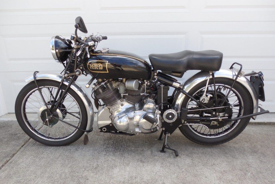 1949 Vincent Rapide sold at auction for $40,888