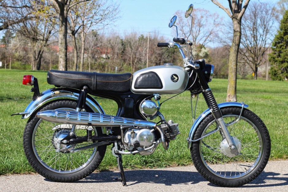 1967 Honda CL70 sold at auction for $4,100