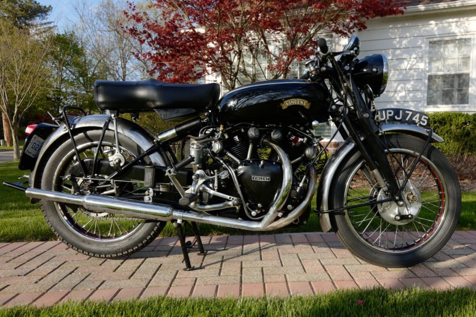1954 Vincent Black Shadow sold at auction for $55,000