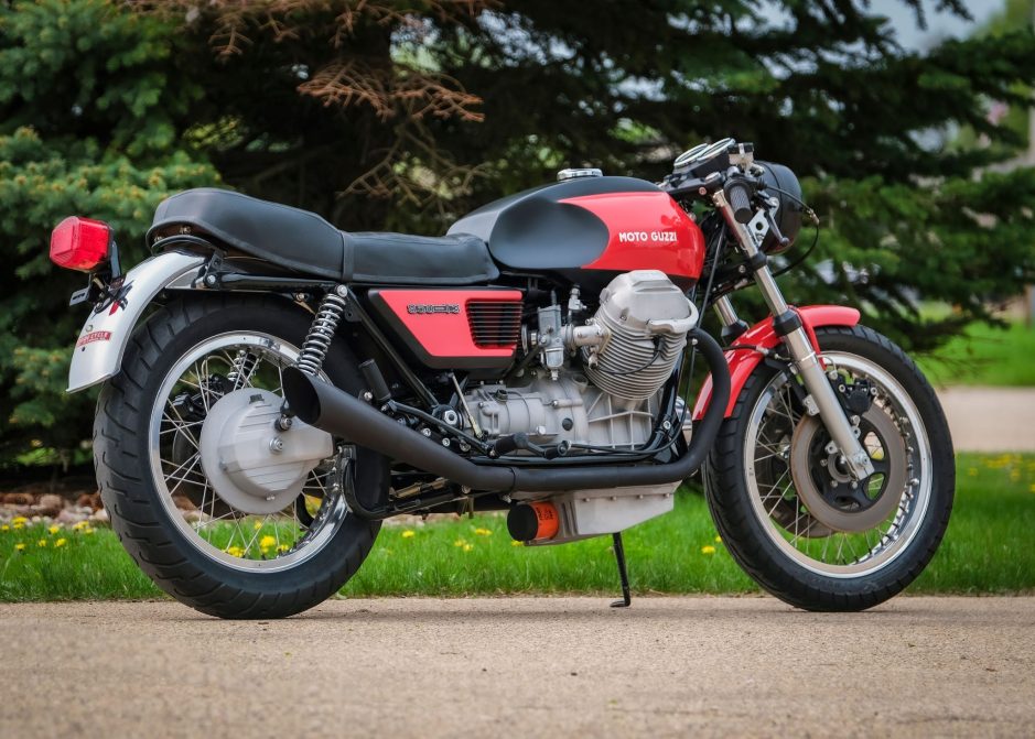 1975 Moto Guzzi 850 T3 sold at auction for $10,750