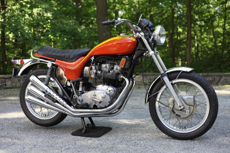 1973 Triumph X-75 Hurricane sold at auction for $23,250