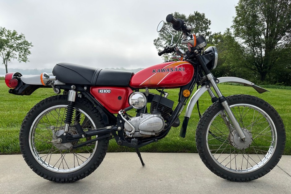 1976 Kawasaki KE100 sold at auction for $1,700