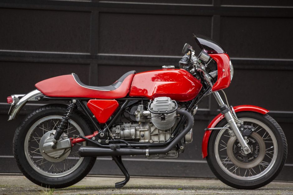 1975 Moto Guzzi 850 T3 sold at auction for $8,750