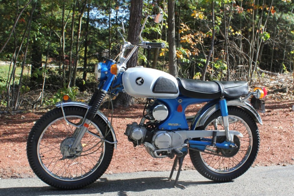 1967 Honda CL70 sold at auction for $2,100