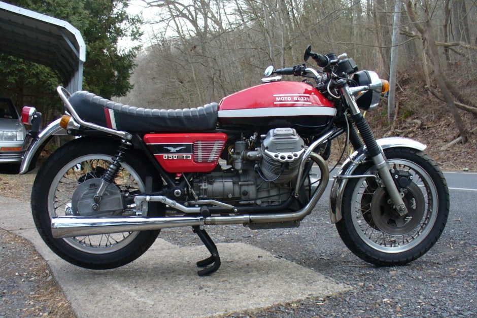1977 Moto Guzzi 850 T3 sold at auction for $8,200