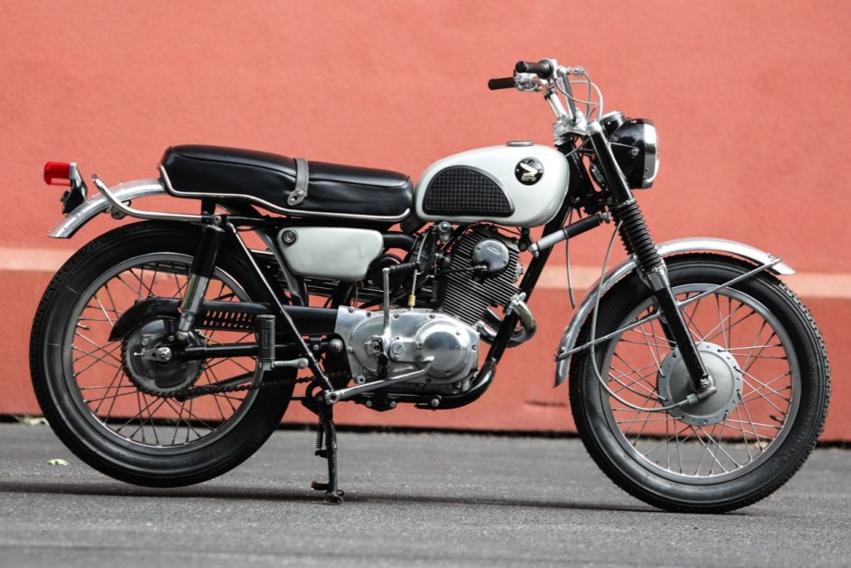 1963 Honda CL72, CB72, CA72, & C72 sold at auction for $4,100
