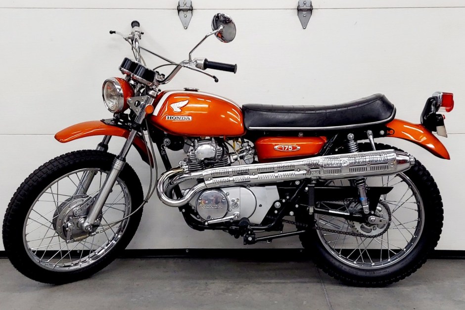 1970 Honda CB175 sold at auction for $5,400