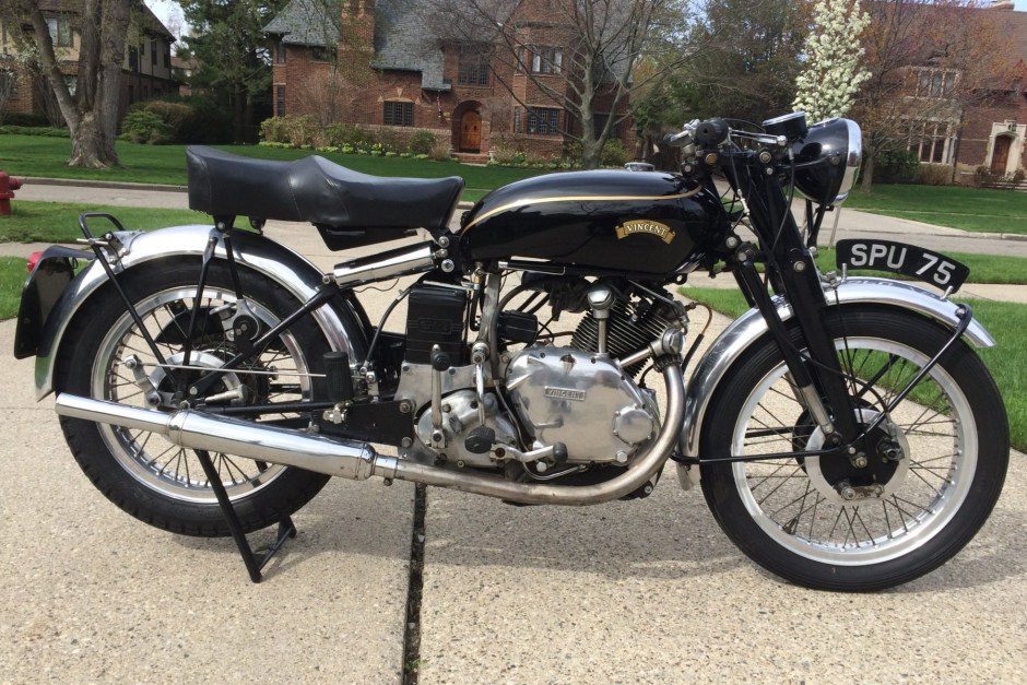 1950 Vincent Comet sold at auction for $25,000