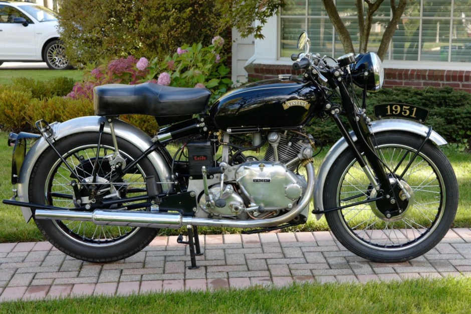 1951 Vincent Comet sold at auction for $50,000
