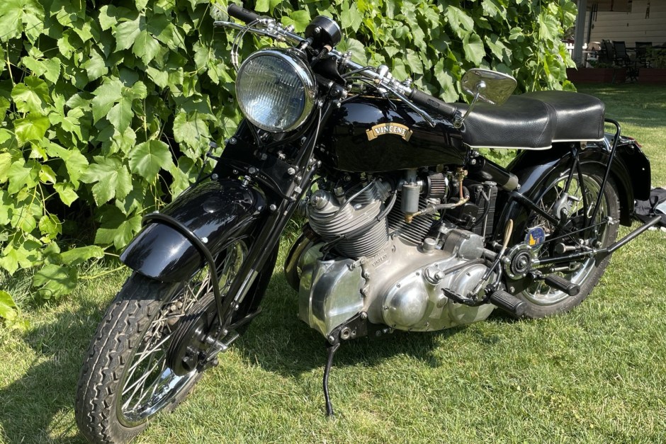 1953 Vincent Rapide sold at auction for $36,063