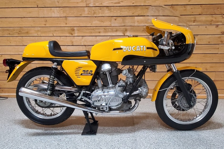 1974 Ducati 750 GT sold at auction for $16,751