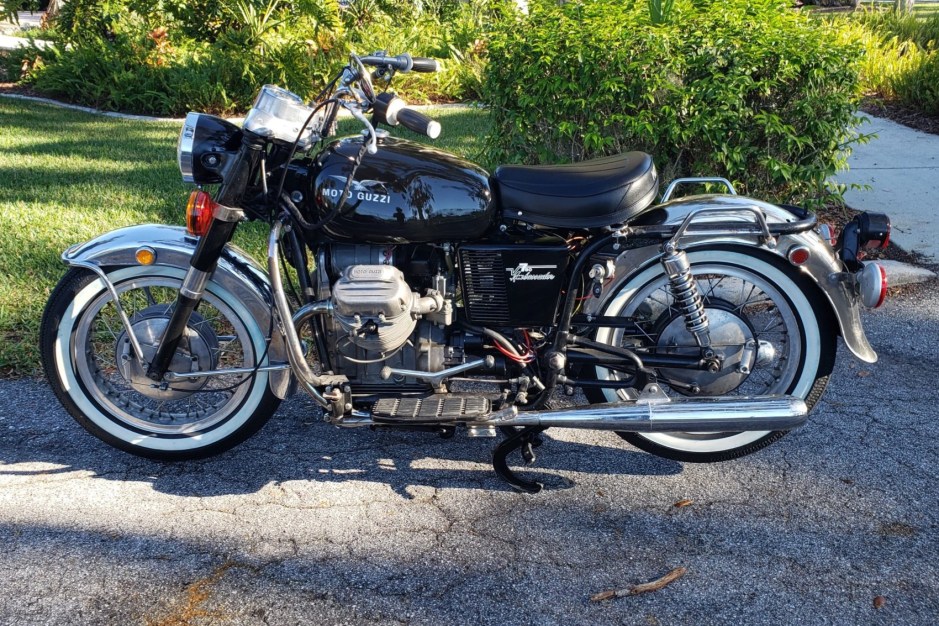 1970 Moto Guzzi Ambassador sold at auction for $3,700