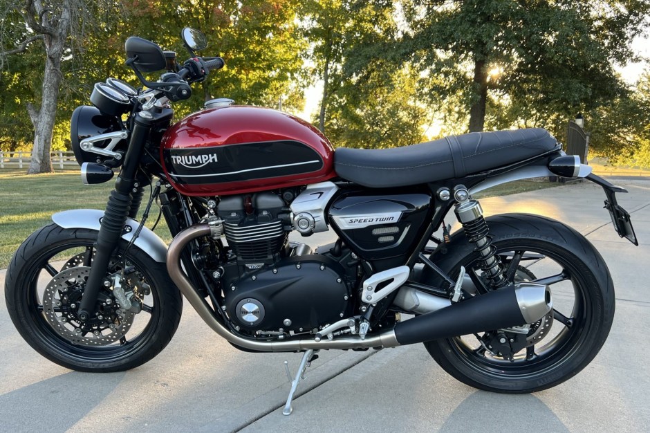 2019 Triumph Speed Twin sold at auction for $7,300