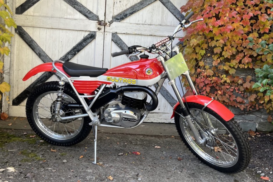 1974 Bultaco Sherpa sold at auction for $3,500