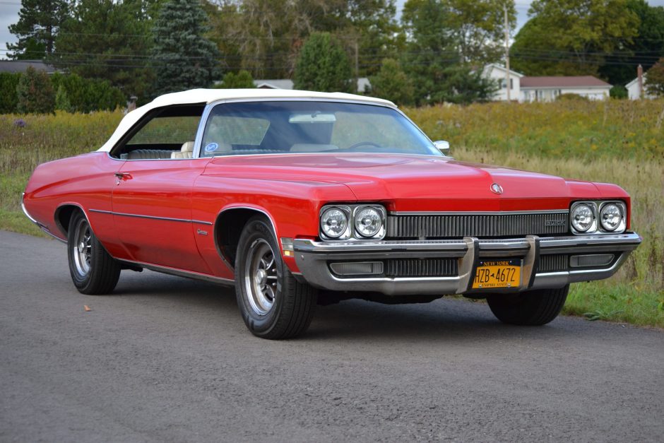 1972 Buick Centurion sold at auction for $10,000