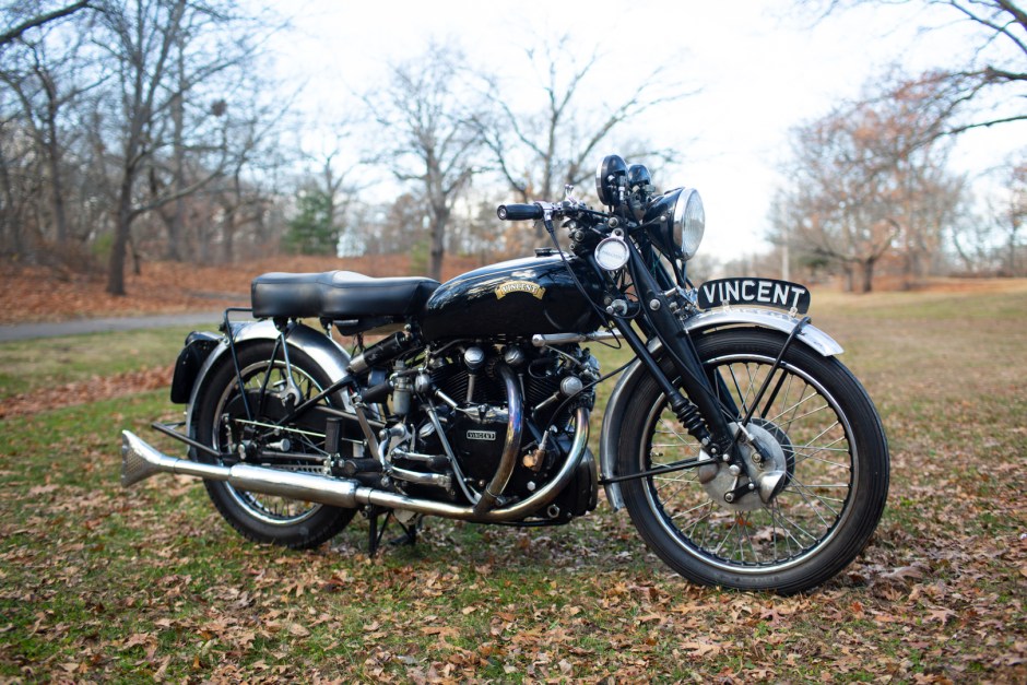 1952 Vincent Black Shadow sold at auction for $71,000