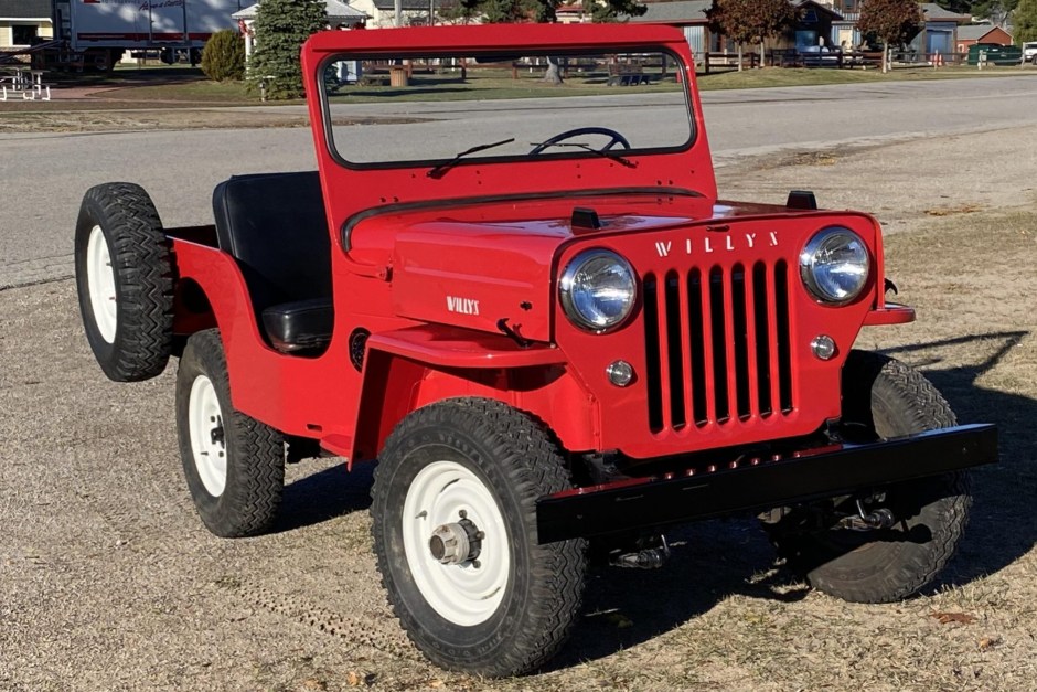 1963 Willys CJ-3B sold at auction for $15,000