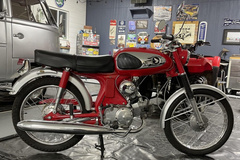 1966 Honda S90 sold at auction for $3,877