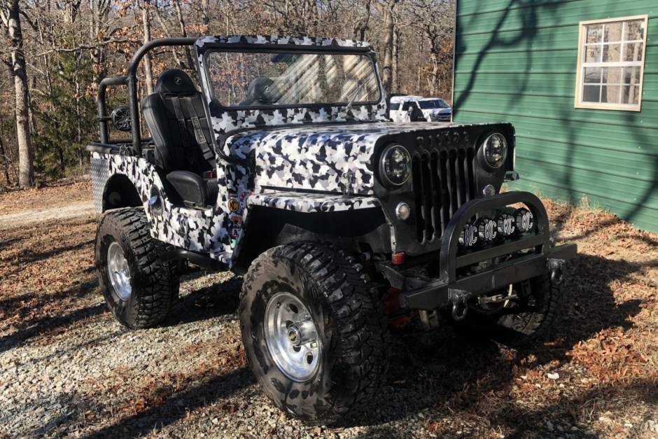 1954 Willys CJ-3B sold at auction for $6,800