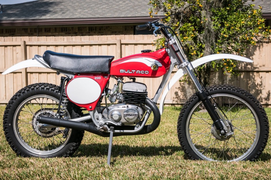 1976 Bultaco Pursang sold at auction for $4,100
