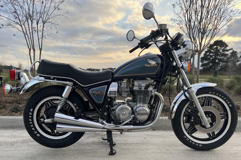 1981 Honda CB650 sold at auction for $2,750