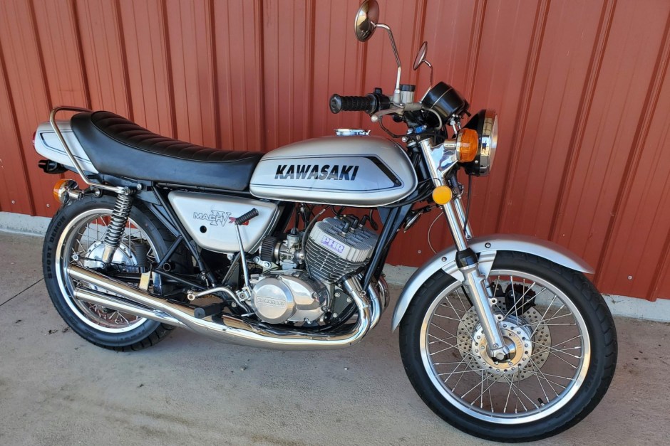 1974 Kawasaki H2 sold at auction for $15,000