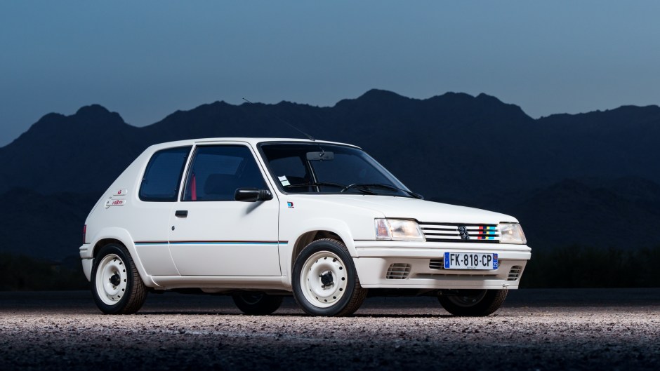 1991 Peugeot 205 sold at auction for $30,000