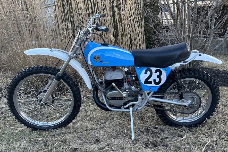 1974 Bultaco Pursang sold at auction for $4,500