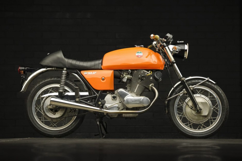 1972 Laverda SF sold at auction for $7,500