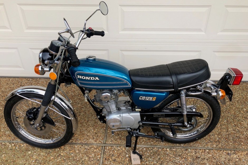 1975 Honda CB125 sold at auction for $2,500