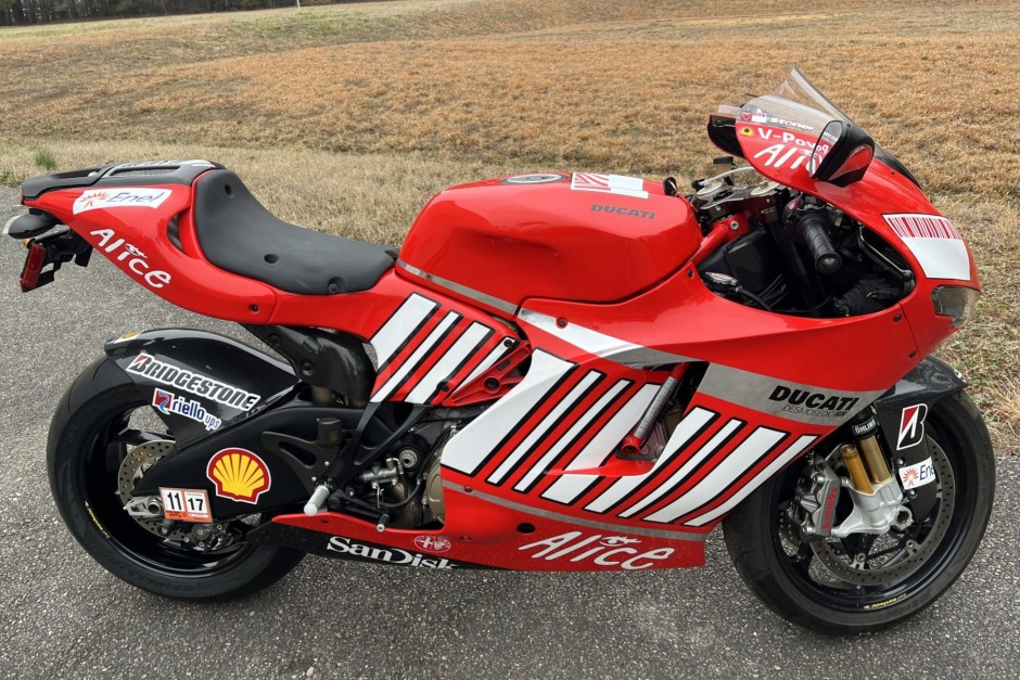 2008 Ducati Desmosedici sold at auction for $40,500