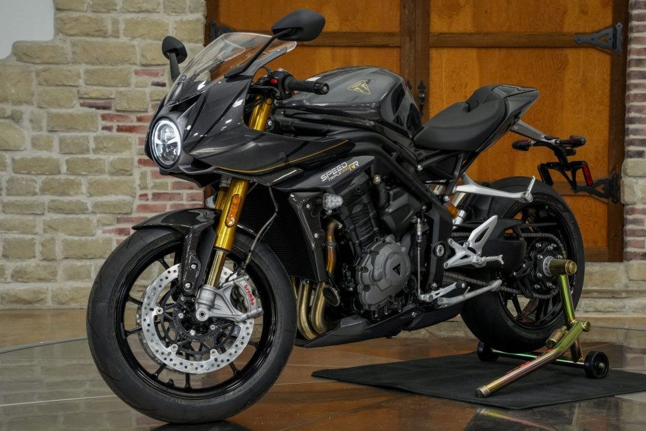 2023 Triumph Speed Triple sold at auction for $24,750