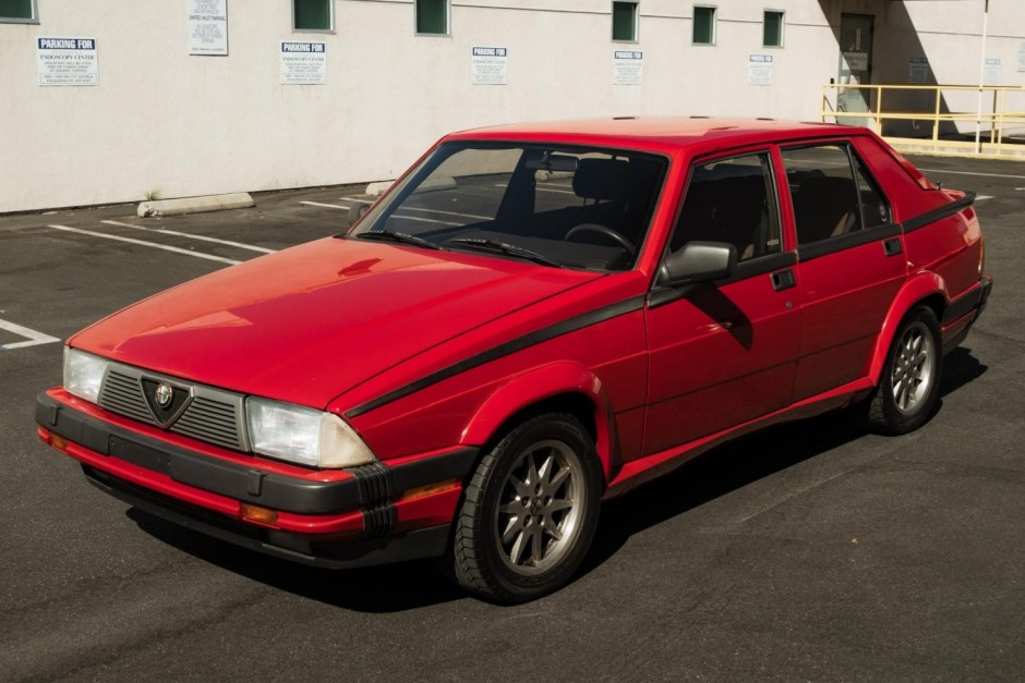 1987 Alfa Romeo Milano sold at auction for $7,588