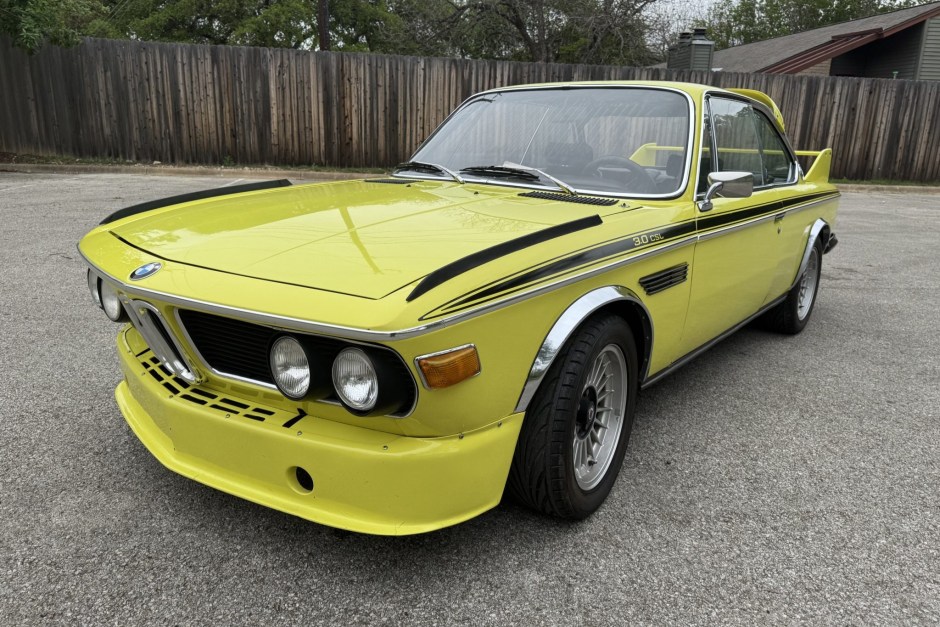 1972 BMW 3.0 CSL sold at auction for $119,111