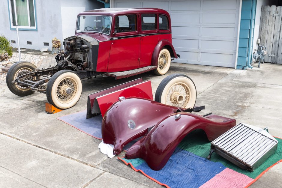 1936 Rolls-Royce 25/30 sold at auction for $10,250
